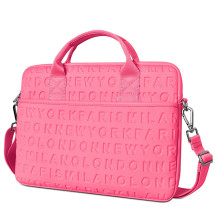 WiWU Vogue Laptop Slim Bag (with strap)  Red
